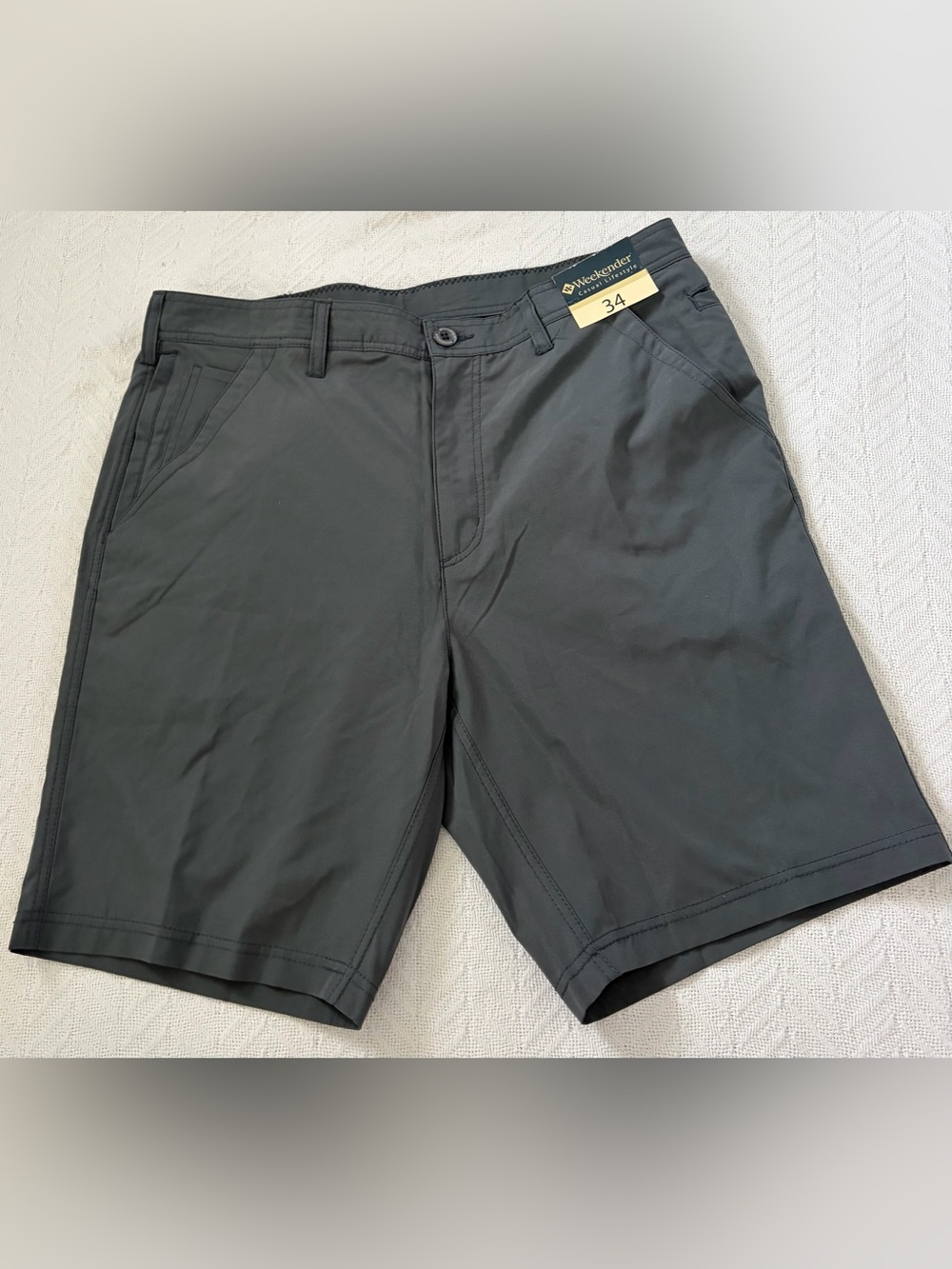 Weekenders Men’s Dark Gray Hybrid Shorts